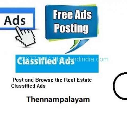 Post Classified Ads for Wanted Showroom Property Thennampalayam Coimbatore