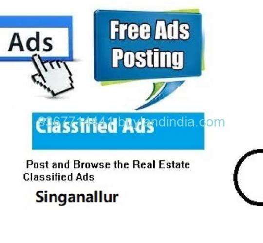 Post free Classified Ads for Buy Real Estate Property in Singanallur Coimbatore