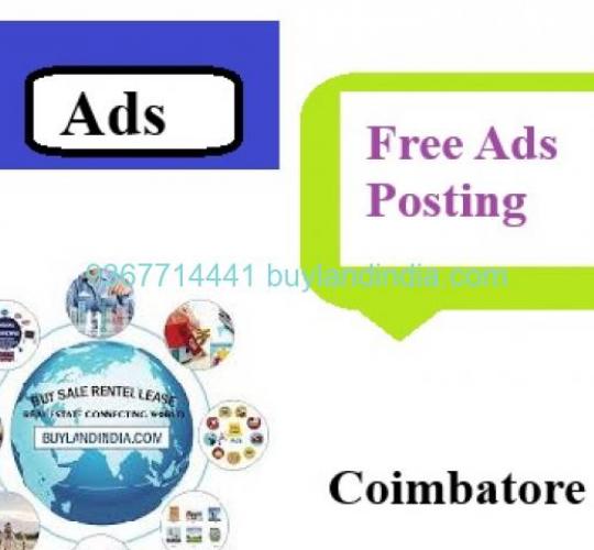 Post Classified Ads for House in Coimbatore